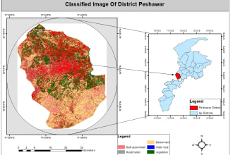 do image classification on diff satellite images  and change detection analysis