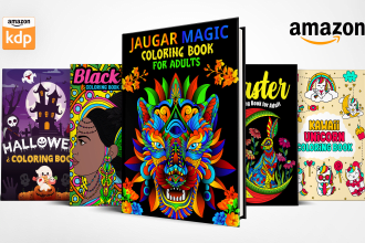 design adult coloring book adult coloring pages kids coloring book for kdp