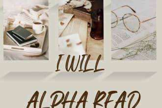 alpha read your rough draft of fiction or nonfiction