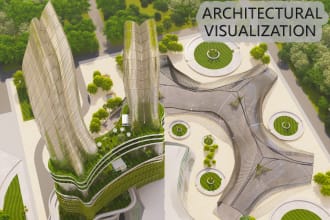 be your architect and interior, 3d rendering, modeling
