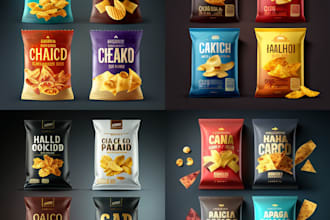 create custom design food label