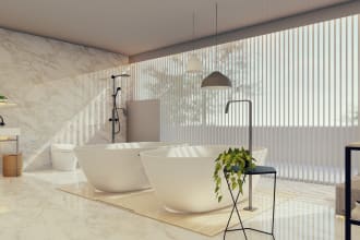 design bathroom remodeling interior 3d renders