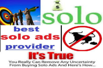 post Your Solo Ads To Our Quality Responsive List