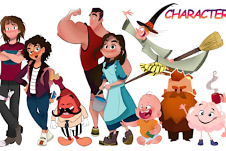 create and design your character