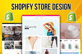 construct responsive ecommerce store, shopify online store, dropshipping store