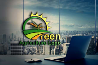 design a minimalist modern agricultural logo