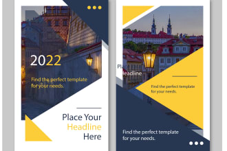 design a one and two page full color flyer for your business