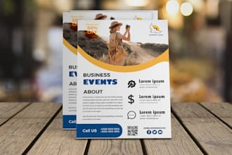 create attractive flyer design