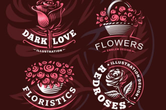 give creative aesthetics logo design with new concepts