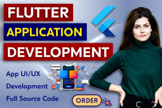 use flutter to develop android and ios applications