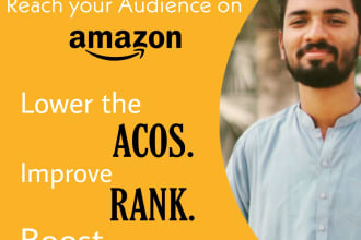 create and optimize your sponsored ads campaigns for amazon