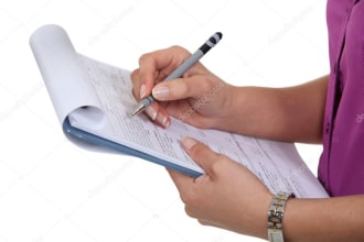 do survey and fill the questionnaires
