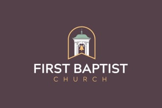 give creative religious logo design with new concepts