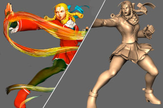 create 3d character model from 2d artwork