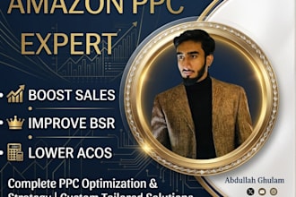 optimize and manage amazon PPC ads campaign