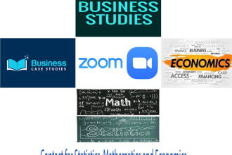 assist you in business mathematics, statistics, and economics