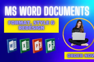 redesign, format pdf document microsoft ms word document