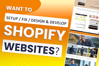do any shopify customization and shopify bug fix