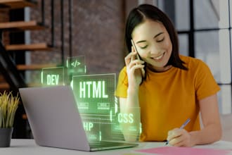 customize and devlope new unique pixel perfect and fully functional websites