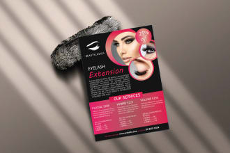 design wig, hair extension, bundles, lashes flyers