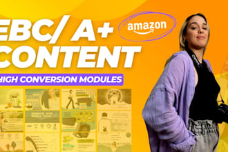 create high converting amazon a plus ebc and brand story