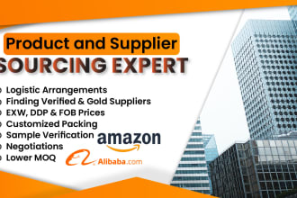 be your product sourcing agent, amazon fba product sourcing