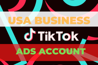 create a business USA tik tok ads account for you