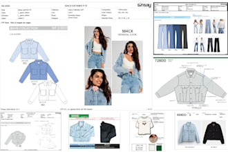 design fashion tech packs ready for manufacturing