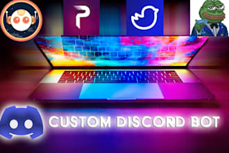 build a custom discord bot, for your server