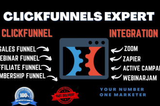 design your website and funnel on clickfunnels webinar funnel membership funnel