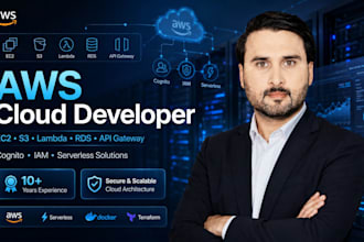 do aws ec2 s3 cognito lambda fn rds api gatway iam serverless amazon webservices