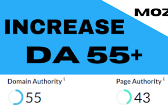increase domain authority moz da 70 plus