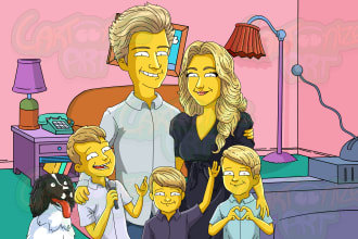 make you in  the best yellow cartoon simpsons version 24 hr