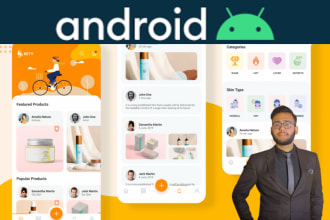 build a custom android application with kotlin and java