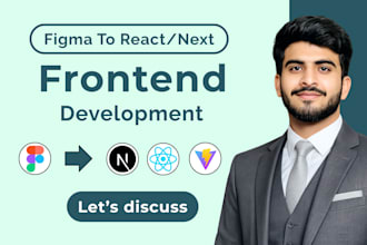 convert figma, xd to react js, next js, vue js and vite