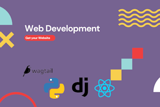 develop a website that will benefit both you and your readers using python