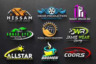 do modern, creative and unique business brand logo