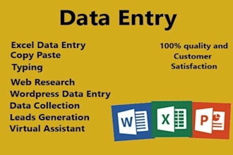 do fast typing jobs, data entry , rewrite articles