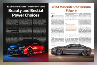 make best magazine design, newspaper layout