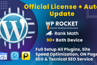 do wordpress website speed optimization and google search console sitemap
