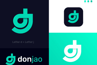 give creative dj logo design with new concepts