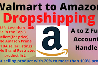 do dropship as amazon VA for amazon store