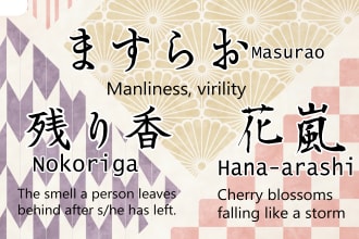 offer naming suggestions in natural japanese