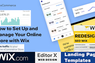 wix store developer website design editor x theme app bigcommerce product pages