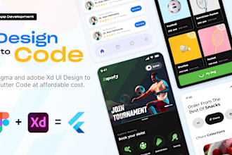 convert figma to flutter code , UI to code, prototype to flutter