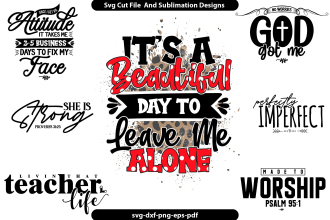 create svg cut files design and sublimation designs for you