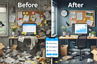 create a custom project management app for construction landscaping companies