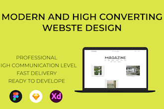 Top 5!  website landing page design for small business