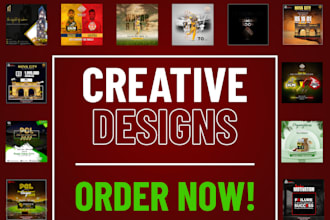 design a creative social media post