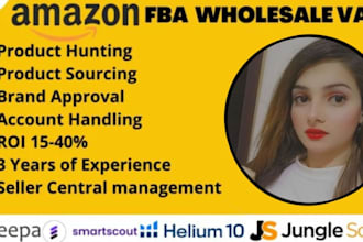 your amazon fba wholesale virtual assistant